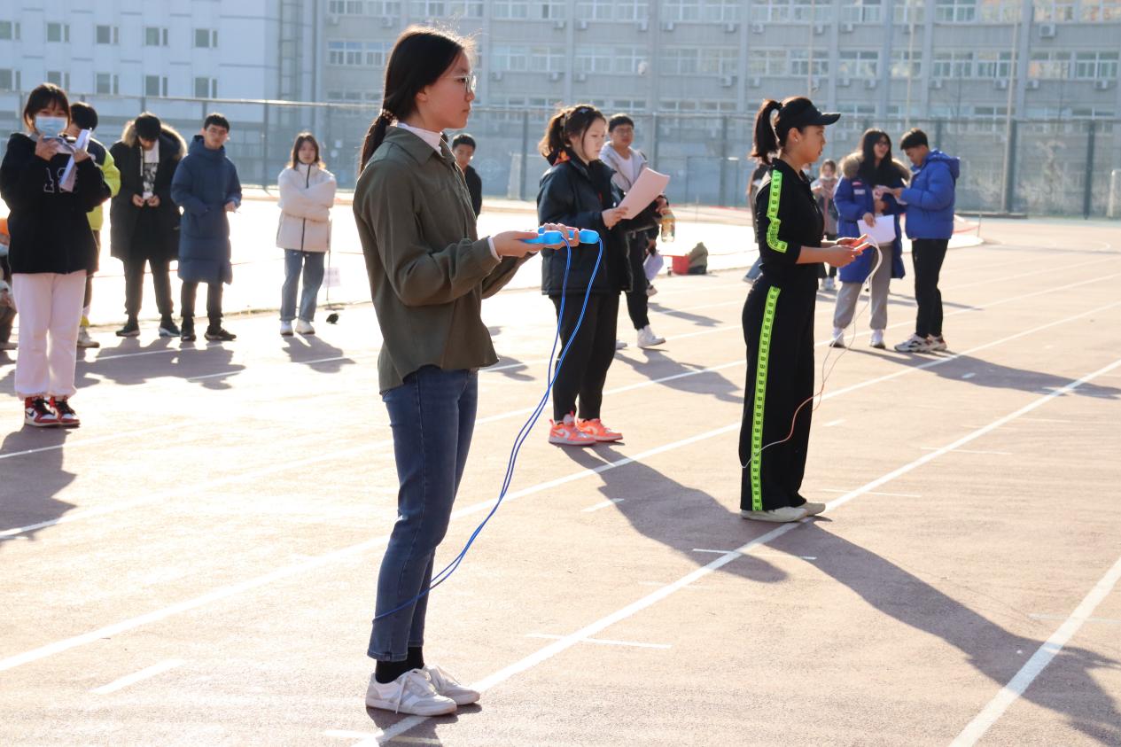 女子30秒速度双摇 范雨婷、林珺一